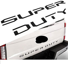 Load image into Gallery viewer, Car Tailgate Inserts Letters Emblem Inlays Decals 3D Raised Tailgate Letters Emblem Sticker for Super Duty 2020 2019 2018 2017
