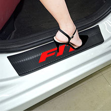 Load image into Gallery viewer, FIT Decal Sticker Carbon Fibre Vinyl Reflective Car Door Sill Decoration Scuff Plate for Honda FIT
