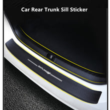 Load image into Gallery viewer, Car Trunk Rear Bumper Guard Door Sill Sticker for Outlander Rear Bumper Protector
