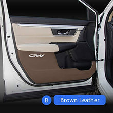 Load image into Gallery viewer, SENYAZON Car Door Anti Kick Pad Stickers for CR-V Protector Carbon Fibre Leather
