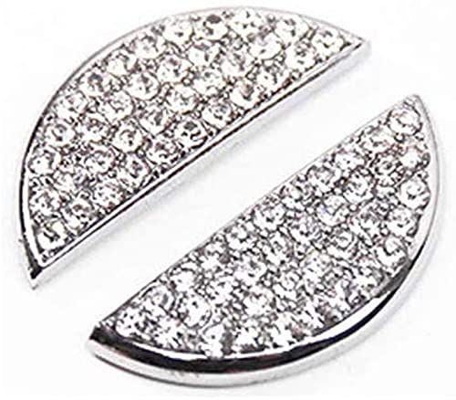 Bling Car Steering Wheel Emblem Logo Sticker Accessories 3D Rhinestone Decals Sticker for Nissan