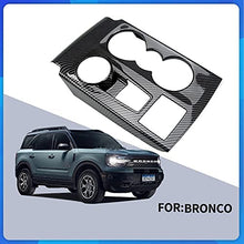 Load image into Gallery viewer, Bronco Central Control Panel Sticker Carbon Fiber Sticker Central Control Panel Decoration for Bronco 2021
