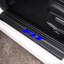 Load image into Gallery viewer, FIT Decal Sticker Carbon Fibre Vinyl Reflective Car Door Sill Decoration Scuff Plate for Honda FIT
