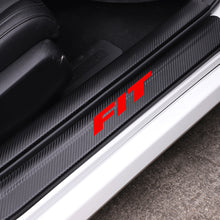 Load image into Gallery viewer, FIT Decal Sticker Carbon Fibre Vinyl Reflective Car Door Sill Decoration Scuff Plate for Honda FIT
