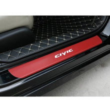 Load image into Gallery viewer, Car Door Threshold Plate Scuff Sticker Door Sill Sticker For Honda Civic
