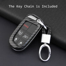 Load image into Gallery viewer, Car Key Case For Jeep GrandCherokee/Cherokee/Renegade/Compass Dodge Chrysler
