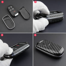 Load image into Gallery viewer, Car Key Case For Jeep GrandCherokee/Cherokee/Renegade/Compass Dodge Chrysler
