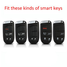 Load image into Gallery viewer, Car Key Case For Jeep GrandCherokee/Cherokee/Renegade/Compass Dodge Chrysler
