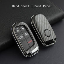 Load image into Gallery viewer, Car Key Case For Jeep GrandCherokee/Cherokee/Renegade/Compass Dodge Chrysler
