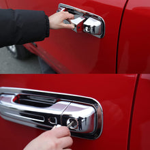 Load image into Gallery viewer, RAM Door Handle Covers Exterior Door Handle Protector Double Hole Exterior Handle Outer Door Bowl Handle Cover Door Handle Covers for RAM 1500 2021 2020 2019 8 PCS
